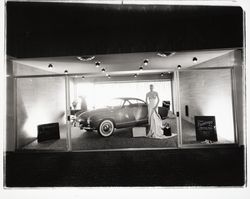 Ceci&#39;s Flamingo Shop display before the opening, Santa Rosa, California, 1957 (Digital Object)