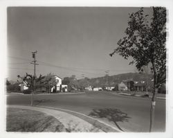 Photographs of homes and streets in the Town and Country area, Santa Rosa, California, 1967 (Digital Object)