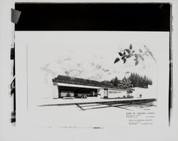 Guerneville branch of the Bank of Sonoma County, Guerneville, California, 1972 (Digital Object)