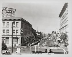 Intersection of 4th and Mendocino, Santa Rosa, California, 1959 (Digital Object)