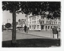 Evelyn Knutsen in downtown Santa Rosa, California, 1959 (Digital Object)