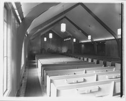 Sanctuary of the Bethlehem Lutheran Church, Santa Rosa, California, 1957 (Digital Object)