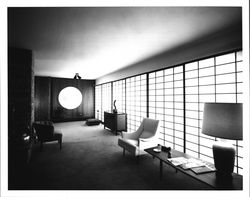 Living room with an Oriental motif, Santa Rosa, California, 1961 (Digital Object)