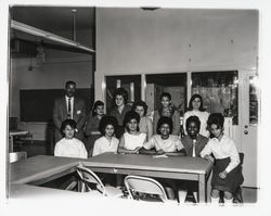 Students at Career Day at Los Guilicos, Santa Rosa, California, 1964 (Digital Object)
