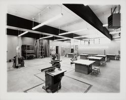 Woodshop class at El Molino High School, Forestville, California, 1964 (Digital Object)