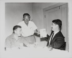 Members of the North Coast Builders Exchange at a banquet, Santa Rosa, California, 1961 (Digital Object)