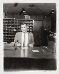 Flamingo assistant manager Pat Taylor , Santa Rosa, California, 1960 (Digital Object)