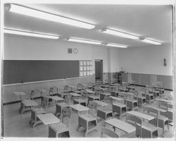 Classrooms at Ursuline High School, Santa Rosa, California, 1958 (Digital Object)