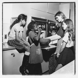 Cooking class at Doyle Park School, Santa Rosa, California, 1972 (Digital Object)