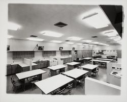 Home economics classroom at El Molino High School, Forestville, California, 1964 (Digital Object)