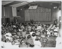 PTA meeting at Village School, Santa Rosa, California, 1957 (Digital Object)