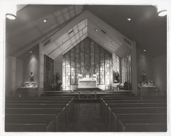 Apse of St. Sebastian Church, Sebastopol, California, 1957 (Digital Object)