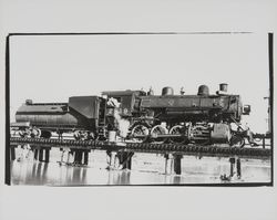 Locomotive 2819 of the Southern Pacific lines, Petaluma, California, 1936 (Digital Object)
