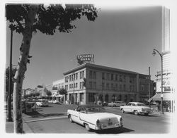 Intersection of 4th and Mendocino, Santa Rosa, California, 1959 (Digital Object)