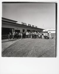 Group of boys outside Santa Rosa Boys Club, Santa Rosa, California, 1976 (Digital Object)