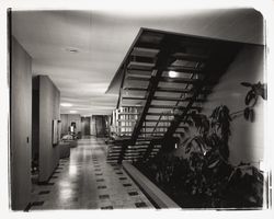 Reception area of the residence hall at Ursuline High School, Santa Rosa, California, 1960 (Digital Object)