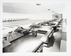 Bowling lanes at the Rose Bowl, Santa Rosa, California, 1959 (Digital Object)