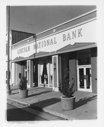 Lincoln National Bank, Santa Rosa, California, 1964 (Digital Object)