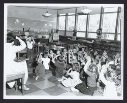Kindergarten class at Village School, Santa Rosa, California, 1957 (Digital Object)