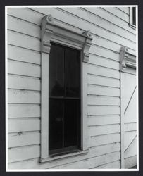 Window and frame at Luther Burbank&#39;s carriage house, Santa Rosa, California, December 1, 1979 (Digital Object)
