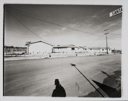 Homes being built on Santa Barbara Drive, Rohnert Park, California, 1961 (Digital Object)