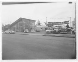 G.K. Hardt Rambler Jeep sales, Santa Rosa, California, 1958 (Digital Object)