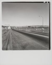 Old Redwood Highway at entrance to Highway 101, Petaluma, California, 1977 (Digital Object)