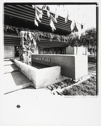 Fountain at Chamber Plaza, Santa Rosa, California, 1977 (Digital Object)