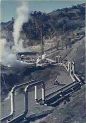 Steam wells at the Geysers, California, 1970 (Digital Object)