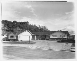 Photographs of homes and streets in the Town and Country area, Santa Rosa, California, 1967 (Digital Object)