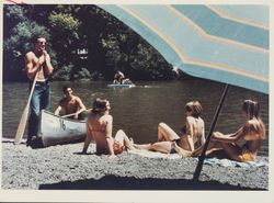 At Johnson&#39;s Beach, Guerneville, California, 1970 (Digital Object)