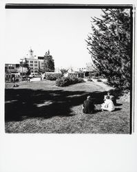 East side of Courthouse Square, Santa Rosa, California, 1977 (Digital Object)