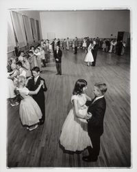 Burkart&#39;s Junior Ballroom Studios beginning class at Veterans Memorial Building, Santa Rosa, California, 1959 (Digital Object)