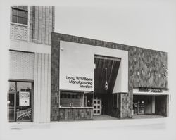 Larry W. Williams Manufacturing Jewelers, Santa Rosa, California, 1977 (Digital Object)