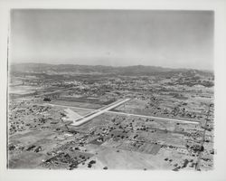 Aerial view of Navy airport, Santa Rosa, California, 1964 (Digital Object)
