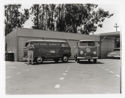 Vans of Jolley Business Equipment Co., Santa Rosa, California, 1958 (Digital Object)