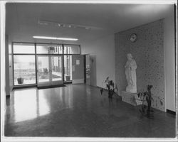 Hallways at Ursuline High School, Santa Rosa, California, 1958 (Digital Object)