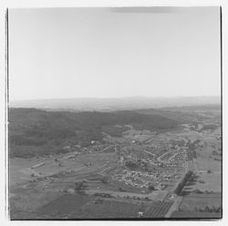 Aerial view of Oakmont, Santa Rosa, California, 1971 (Digital Object)
