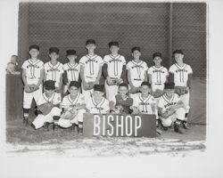 Little League team sponsored by Bishop Motors, Santa Rosa, California, 1960 (Digital Object)