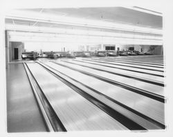 Bowling lanes at the Rose Bowl, Santa Rosa, California, 1959 (Digital Object)