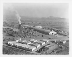 Aerial view of Speedspace, Windsor, California, 1964 (Digital Object)