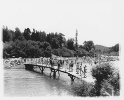 Rio Nido Beach, Rio Nido, California, 1960 (Digital Object)