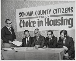 Sonoma County Citizens for a Choice in Housing Committee, Santa Rosa , California, 1974 (Digital Object)