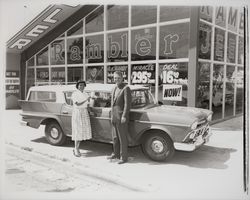 G.K. Hardt Rambler promotion, Santa Rosa, California, 1958 (Digital Object)