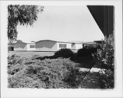 Portable classrooms at an unidentified Santa Rosa, California school, 1964 (Digital Object)