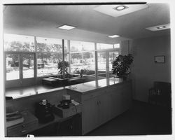 Waiting room at Santa Rosa Medical Center, Santa Rosa, California, 1957 (Digital Object)