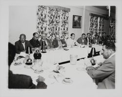 Members of the North Coast Builders Exchange at a banquet, Santa Rosa, California, 1961 (Digital Object)