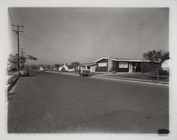 Street in the Mayette Village area, Santa Rosa, California, 1960 (Digital Object)