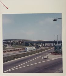 Highway 101 and Highway 12 interchange, Santa Rosa, California, 1970 (Digital Object)