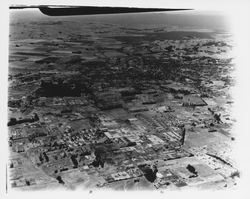 Aerial view of the Petaluma area, Petaluma, California, 1946 (Digital Object)